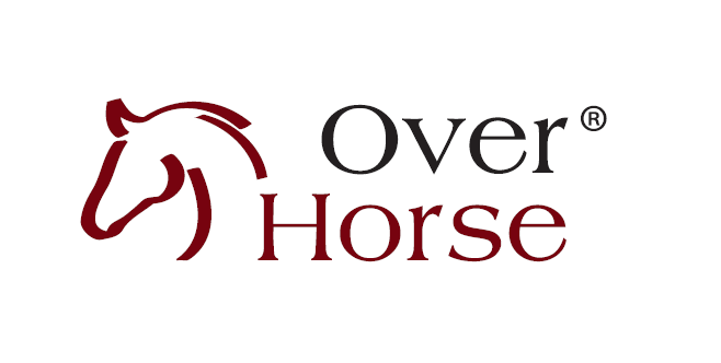 logo over horse